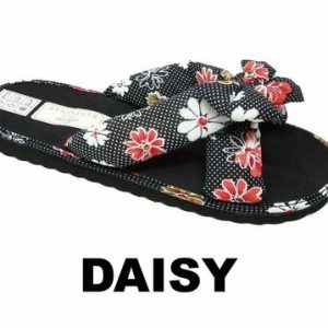 NEW WOMENS LADIES LIGHT FLAT SLIP ON FABRIC MULE SUMMER SANDAL FLIP FLOPS SIZE 7