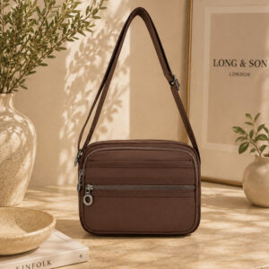 Long & Son Women’s Crossbody Bag Multi Pocket Shoulder Handbag Travel