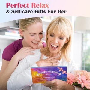 Qivatex Gifts for Women: Shower Steamers Aromatherapy Birthday Gifts SPA Stress