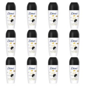 Dove Advanced Care Invisible Dry Anti-Perspirant Roll On Deodorant 50ml x 12