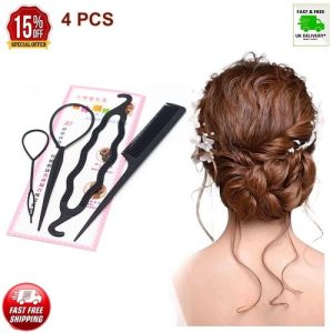 New Geometric Flower Hair Clip Claw Hair Accessories For Women Large Plastic Cof