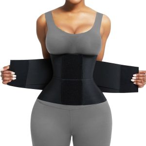 FeelinGirl Waist Trainer Belt Waist Cincher Trimmer Ab Belt Tummy Control Body S