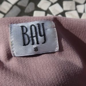 Bay Trading Y2K Vintage Frill Top UK 8 Dusky Pink