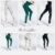 Ladies Gym Wear Womens Fitness Workout Sports Clothes Yoga & Leggings