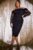 Womens Black Midi DressMesh Bardot Ruched Midi Dress│In The Style