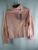 Adidas women’s zip up top – Pink – Medium