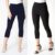 M&CO Ladies Cropped Stretch Trousers Formal Casual Office Wear Pants