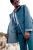 Seasalt Women’s Raincoat – blue The Reversible Raincoat – Regular – Dot Contours