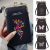 Fashion Printed Phone Pouch Leather Crossbody Bag Purse Wallet Handbag