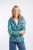 Weird Fish Imogen Full Zip Printed Microfleece Hoodie