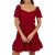Brave Soul Womens/Ladies Sweetheart Short-Sleeved Mini Dress  GT42794