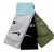 Nike Nocta Sports Socks – 3 Pairs – Black / White / Khaki Green