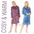 Ladies Nightdress Nighties Nightshirt Long sleeve Nightshirts fleece  hooded