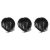 3 Pieces Wiglet for Women Hairpiece Topper Hairpieces Thinning Synthetic