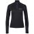 OMM Meridian Ladies Black Long Sleeve Quarter Zip Midlayer