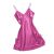 Sleepwear Satin Chemise Comfortable Nightgown Cami Sleep Dress