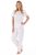 Slenderella Pyjama Set Ivory Small Ditsy Print Jersey PJ03142