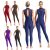 Women Jumpsuit Figure Skating Bodysuit Lyrical Unitards Ballet Leotard Shiny