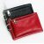 Zipper Slim Wallet PU Leather Credit Card Holder Fashion Clutch