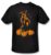 Batman T-Shirt – A Bat Among Pumpkins Adult Black Tee