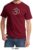 Mens Yoga T-shirt – Aum Symbol Meditation Adult Tee Shirt
